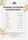 horaires ouverture